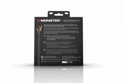 MONSTER CABLE PERFORMER 600 - kabel głośnikowy 1.8m