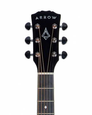 Arrow Silver D BLK Black - gitara akustyczna