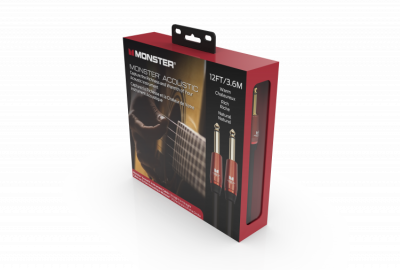 MONSTER CABLE ACOUSTIC - Kabel instrumentalny 3.6m