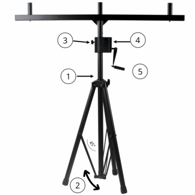 DNA SPT1 - Statyw kolumnowy