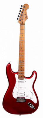 Kazuki BKZ-FMT01P-RD - Gitara elektryczna
