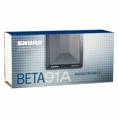 Shure BETA91A - Mikrofon powierzchniowy, półkardioidalny, pojemnościowy, instrumentalny