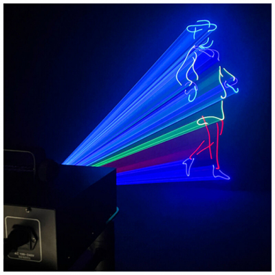 EVOLIGHTS LASER 3W RGB - Estradowe oświetlenie laserowe