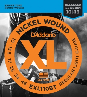 D'addario EXL110BT 10-46 - struny do gitary elektrycznej