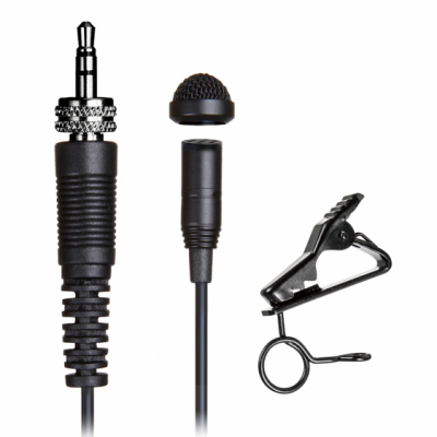 Tascam TM-10LB - mikrofon pojemnościowy przypinany, czarny