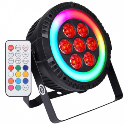 LIGHT4ME RINGO PAR - reflektor sceniczny z pierścieniem LED
