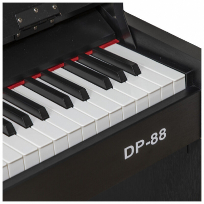 V-TONE DP-88 BK - czarne pianino cyfrowe ze statywem drewnianym