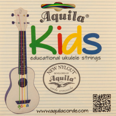 Aquila Kids 160U - struny do ukulele kolorowe
