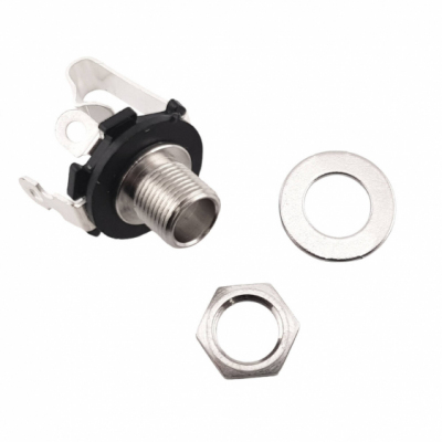 ST Professional ST-P 1JP-009 - Gniazdo panelowe Jack 6,35 mm Mono TS do gitary