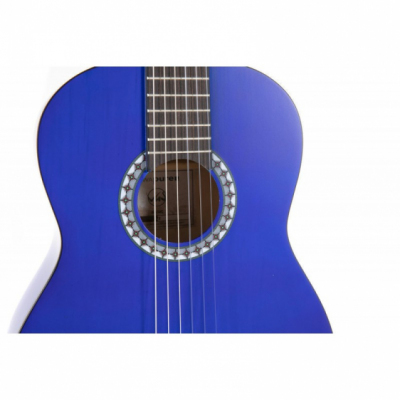 Gewa Basic - Gitara klasyczna niebieska 1/2