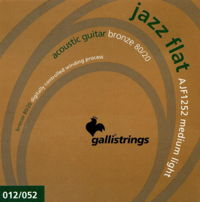 Galli AJF1252 Medium - struny do gitary akustycznej
