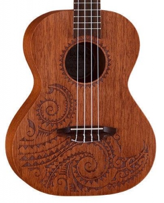 Luna Mahogany Tattoo Tenor - ukulele tenorowe-2753