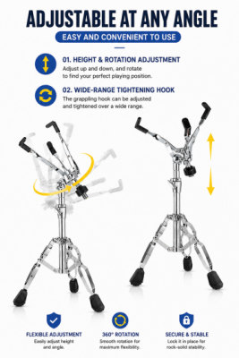 Dirty Rabbit S-500 - Statyw pod werbel / pad perkusyjny