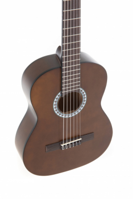 Gewa Basic - Gitara klasyczna brązowa 1/2