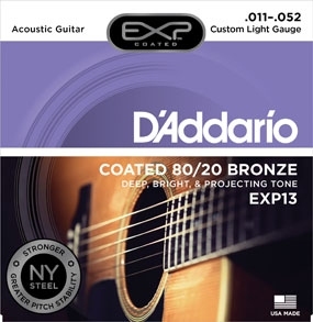 D'Addario EXP13 11-52 - struny do gitary akustycznej