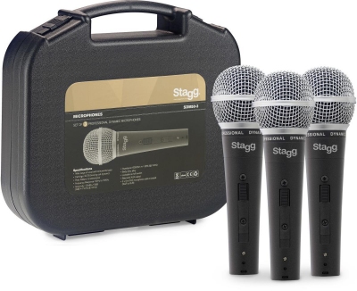 Stagg SSDM50-3 - zestaw mikrofonowy-12763