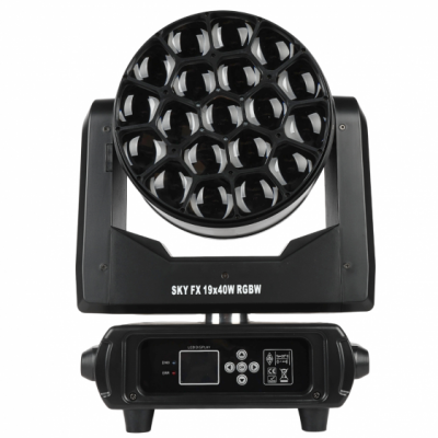 LIGHT4ME SKY FX 19x40W RGBW - Głowica ruchoma wash