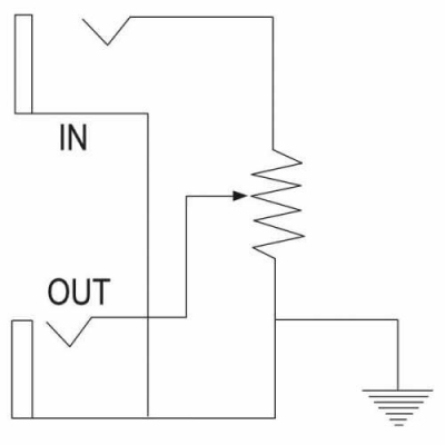 Bespeco VM12 - Pedał głośności mono do gitary