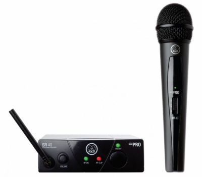 AKG WMS-40 MINI Vocal Set US45C - system bezprzewodowy 662.300 MHz