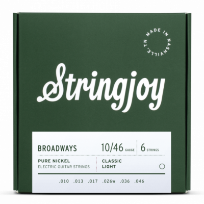 Stringjoy BR1046 struny do gitary elektrycznej BROADWAYS 10-46
