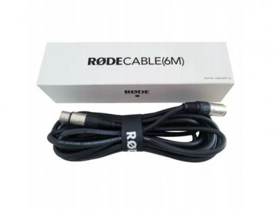 RODE XLR6M - Kabel XLR 6m Black