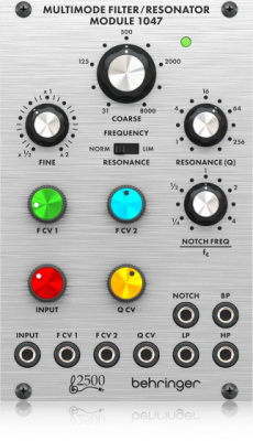 Behringer 1047 Multimode Filter/Resonator - moduł syntezatora modularnego