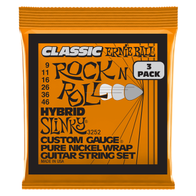 ERNIE BALL EB 3252 - komplet strun do gitary elektrycznej 3Pak