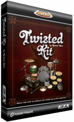 Toontrack Twisted Kit EZX [licencja] - wirtualny zestaw perkusyjny