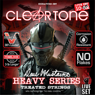 Cleartone struny do gitary elektrycznej DAVE MUSTAINE LIVE 10-52