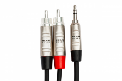 Hosa - Kabel PRO TRS 3.5mm - 2 x RCA 1.8m