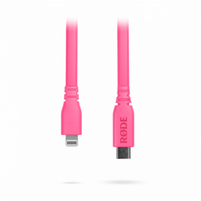 RODE SC19 - Kabel USB-C - Lightning 1.5m różowy