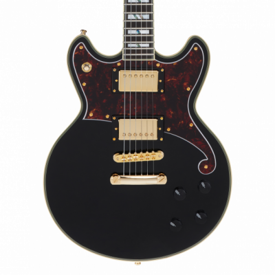 D’Angelico Deluxe Brighton Solid Black - gitara elektryczna