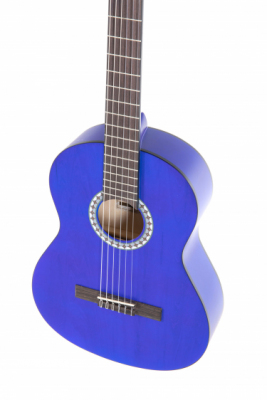 Gewa Pure Basic - Gitara klasyczna 3/4 Niebieska