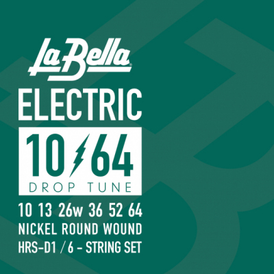 La Bella Electric Drop Tune 10-64 HRS-D1 - Struny do gitary elektrycznej