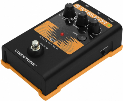 TC Helicon VoiceTone E1 - Echo/Delay procesor wokalowy