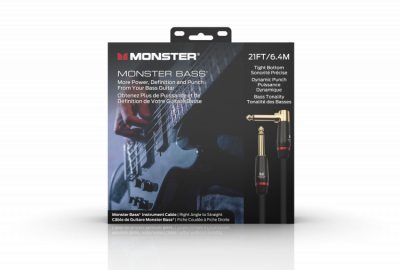 MONSTER CABLE BASS - Kabel instrumentalny 6.4m