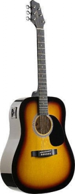 Stagg SW-201 SB VT - gitara elektro-akustyczna-3763