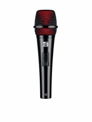 sE V2 Switch QTR - Mikrofon dynamiczny, kabel XLR-TS 5m
