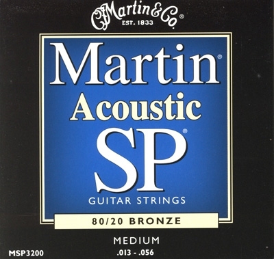 Martin MSP-3200 Bronze 13-56 - struny do gitary akustycznej