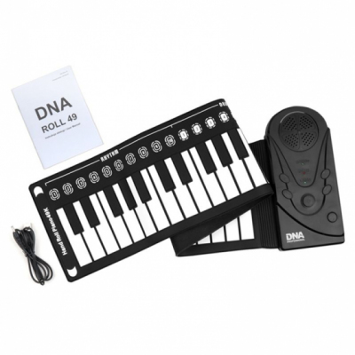 DNA ROLL 49 - keyboard zwijany gumowy