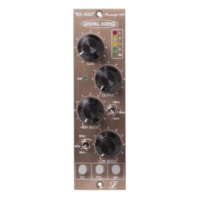 Lindell LDL 6X-500 6X-500 - Preamp mikrofonowy z EQ
