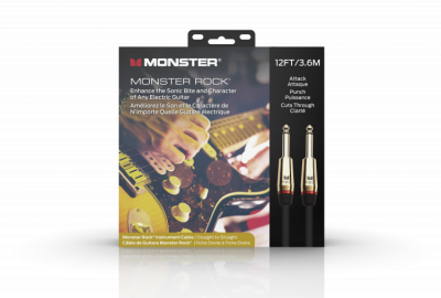 MONSTER CABLE ROCK - Kabel instrumentalny 3.6m
