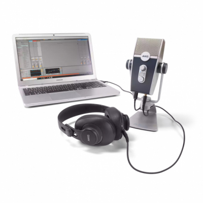 AKG Podcaster Essentials - AKG Lyra C44-USB + AKG K371