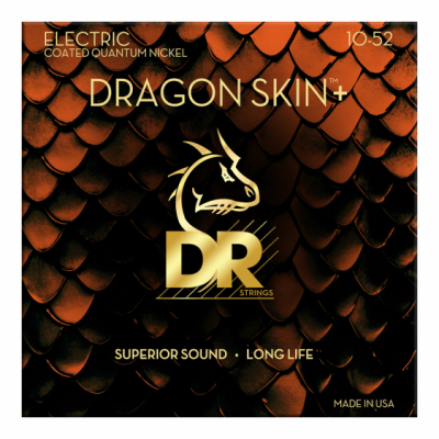 DR DEQ 10-52 DRAGON SKIN+ - STRUNY DO GITARY ELEKTRYCZNEJ