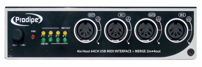 Prodipe Midi 4i4o - interfejs MIDI-USB-4334