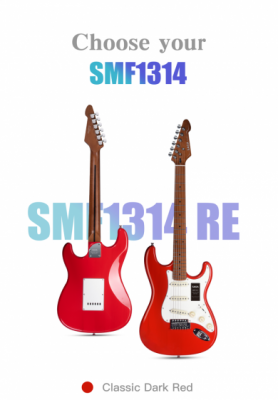 SAGA SMF1314 RD (SSS) - Gitara elektryczna