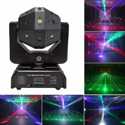 LIGHT4ME ATLAS - Ruchomy multiefekt świetlny LED