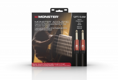 MONSTER CABLE ACOUSTIC - Kabel instrumentalny 3.6m