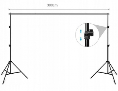 DNA FT300 - statyw do tła fotograficznego 200x300 cm