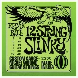 Ernie Ball Slinky 2230 8-40 - struny do gitary akustycznej 12-strun
